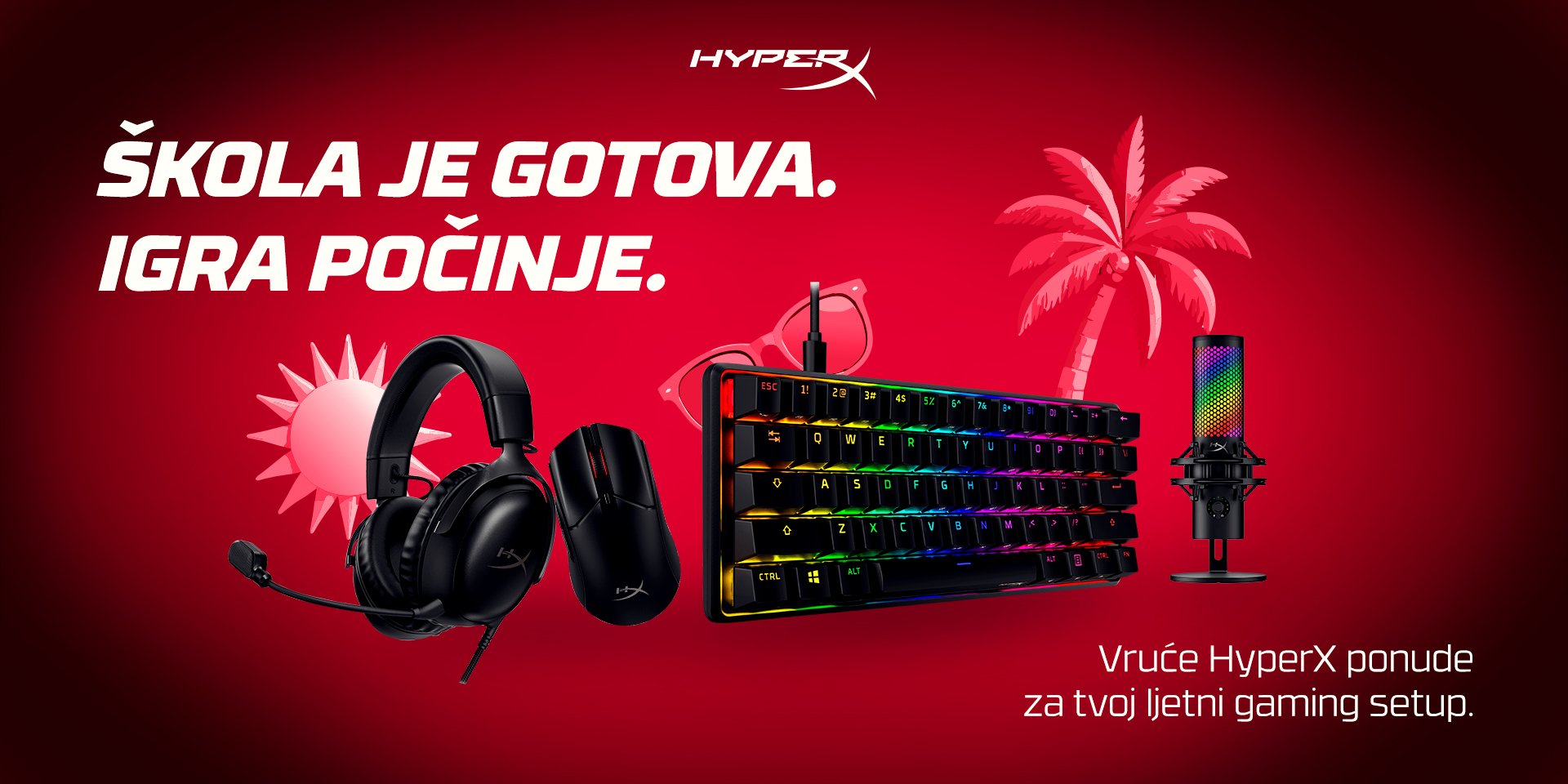 Hyperx akcije lipanj/srpanj